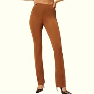 GOOD AMERICAN Scuba Slim Flare Pants